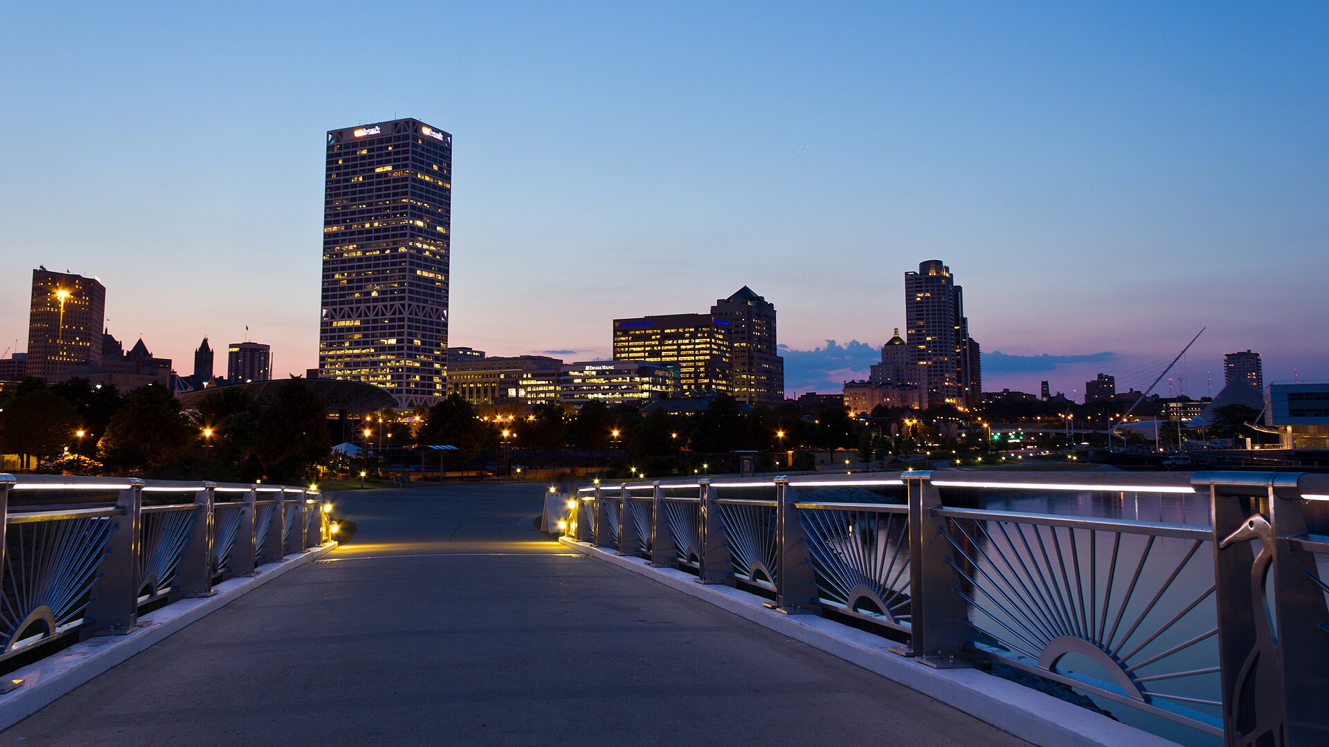 Milwaukee Wisconsin cityscape